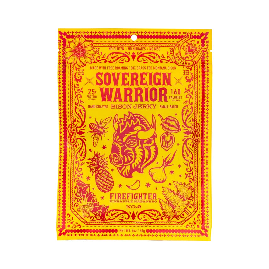 Firefighter - Pineapple Habanero Bison Jerky